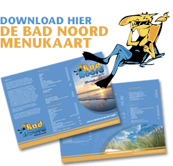 Download hier de Bad Noord Menukaart